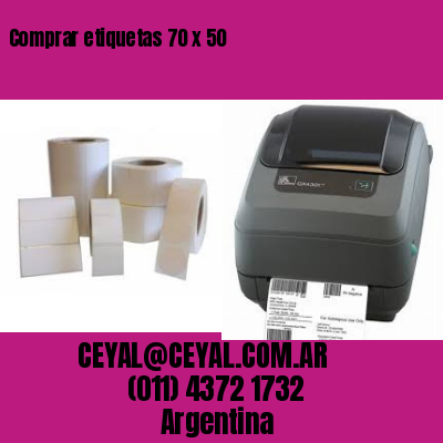 Comprar etiquetas 70 x 50