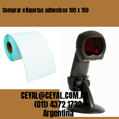 Comprar etiquetas adhesivas 100 x 150
