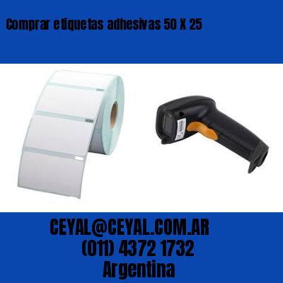 Comprar etiquetas adhesivas 50 X 25