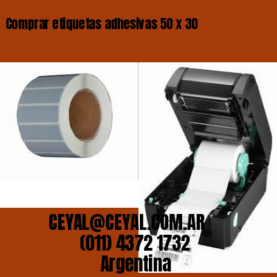 Comprar etiquetas adhesivas 50 x 30