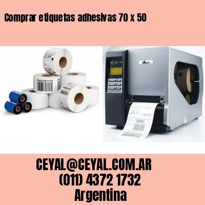 Comprar etiquetas adhesivas 70 x 50