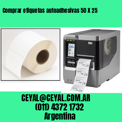 Comprar etiquetas autoadhesivas 50 X 25