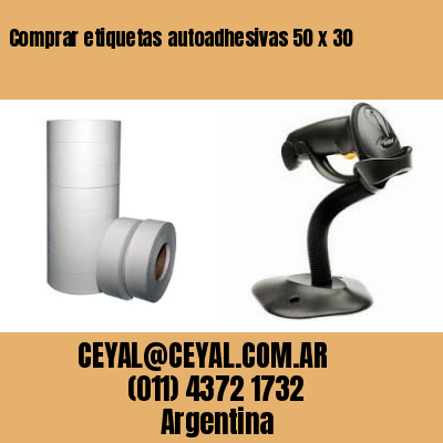 Comprar etiquetas autoadhesivas 50 x 30
