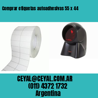Comprar etiquetas autoadhesivas 55 x 44