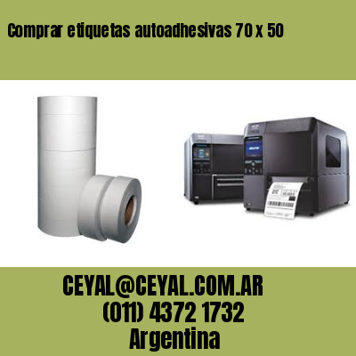 Comprar etiquetas autoadhesivas 70 x 50