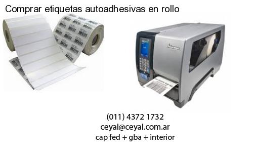 Comprar etiquetas autoadhesivas en rollo