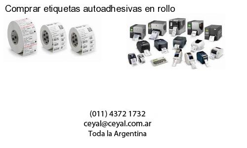 Comprar etiquetas autoadhesivas en rollo