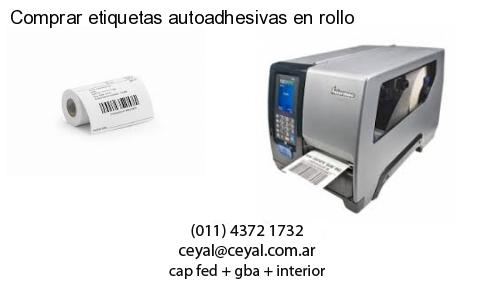 Comprar etiquetas autoadhesivas en rollo