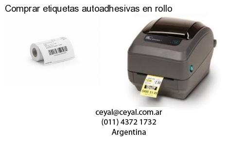 Comprar etiquetas autoadhesivas en rollo