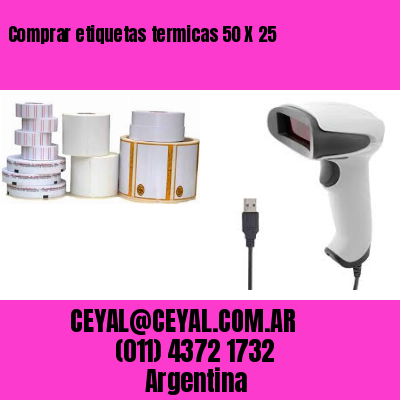 Comprar etiquetas termicas 50 X 25