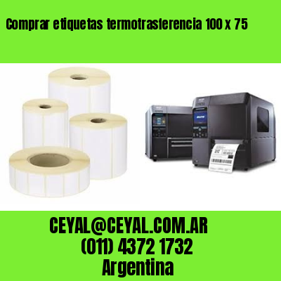 Comprar etiquetas termotrasferencia 100 x 75