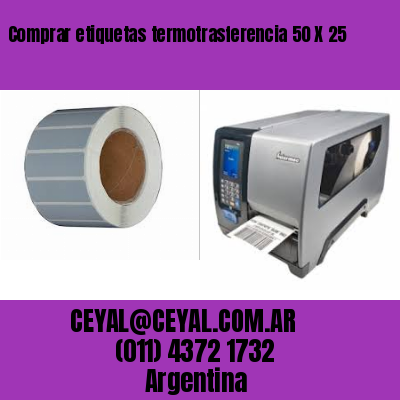 Comprar etiquetas termotrasferencia 50 X 25