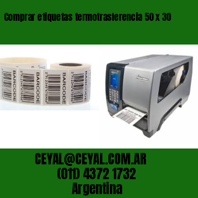 Comprar etiquetas termotrasferencia 50 x 30