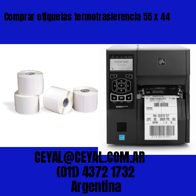 Comprar etiquetas termotrasferencia 55 x 44