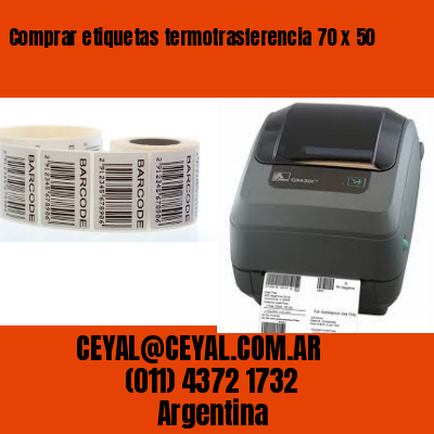 Comprar etiquetas termotrasferencia 70 x 50