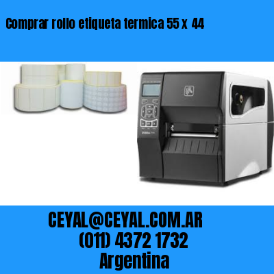 Comprar rollo etiqueta termica 55 x 44