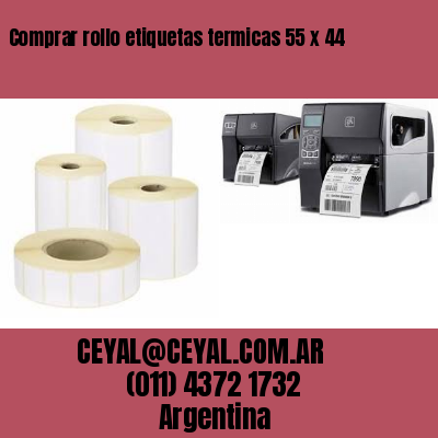Comprar rollo etiquetas termicas 55 x 44