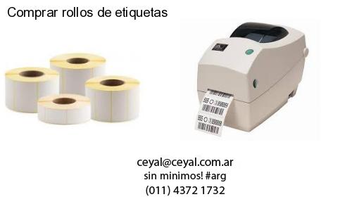 Comprar rollos de etiquetas