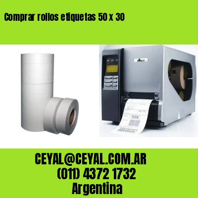 Comprar rollos etiquetas 50 x 30
