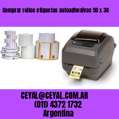 Comprar rollos etiquetas autoadhesivas 50 x 30