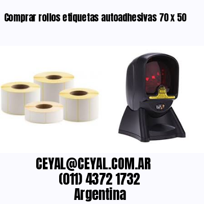 Comprar rollos etiquetas autoadhesivas 70 x 50