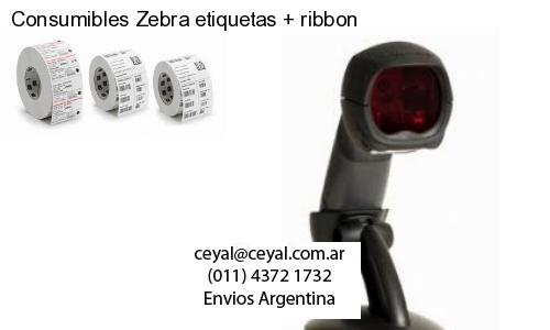 Consumibles Zebra etiquetas   ribbon