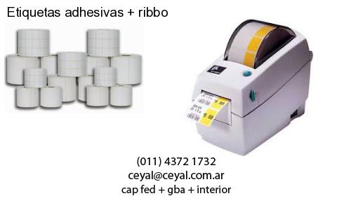 Etiquetas adhesivas ribbo