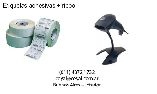 Etiquetas adhesivas   ribbo