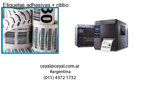 Etiquetas adhesivas   ribbo