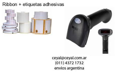 Ribbon etiquetas adhesivas