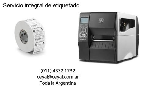 Servicio integral de etiquetado