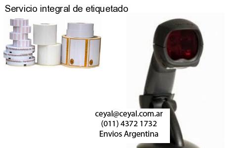 Servicio integral de etiquetado