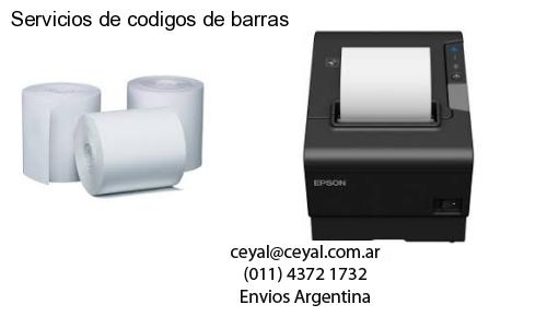 Servicios de codigos de barras