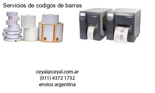 Servicios de codigos de barras