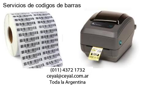 Servicios de codigos de barras