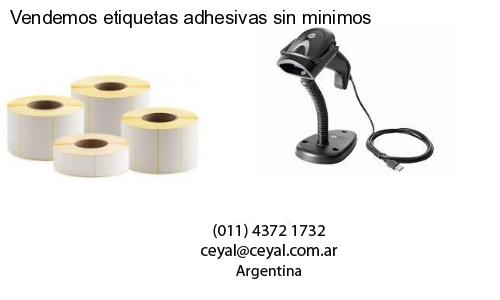 Vendemos etiquetas adhesivas sin minimos