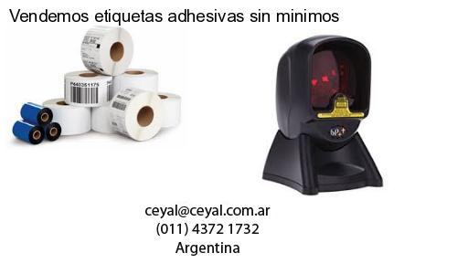 Vendemos etiquetas adhesivas sin minimos