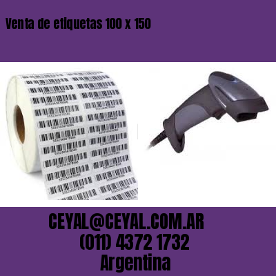 Venta de etiquetas 100 x 150