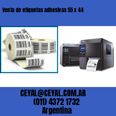 Venta de etiquetas adhesivas 55 x 44