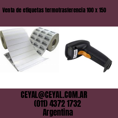 Venta de etiquetas termotrasferencia 100 x 150