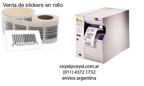 Venta de stickers en rollo