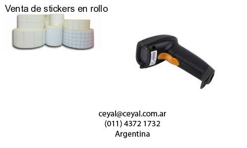 Venta de stickers en rollo