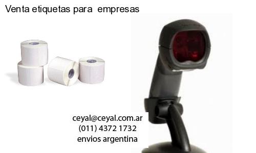 Venta etiquetas para  empresas