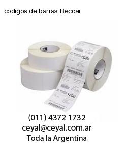 codigos de barras Beccar