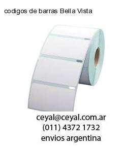 codigos de barras Bella Vista