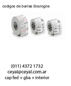 codigos de barras Boulogne