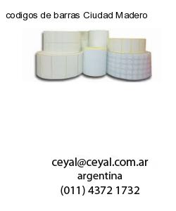 codigos de barras Ciudad Madero