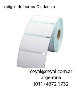 codigos de barras Ciudadela