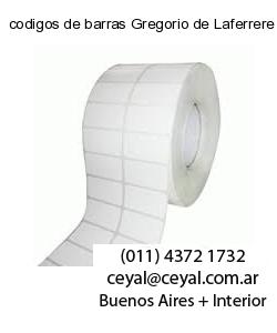 codigos de barras Gregorio de Laferrere