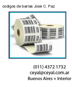 codigos de barras José C. Paz